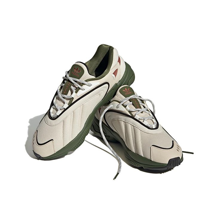 Adidas Originals Oztral Fabric Leather Sports Shock Absorption Non-Slip Wear-Resistant Low-Top Lifestyle Casual Shoes Unisex Casual Shoes IF5413