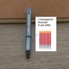 1Pc Ballpoint Pen + 8 Refills Black Blue Red Ink Gel Pen Bullet Tip 0.5mm Rollerball Pen School Office Supplies Stationery Pen