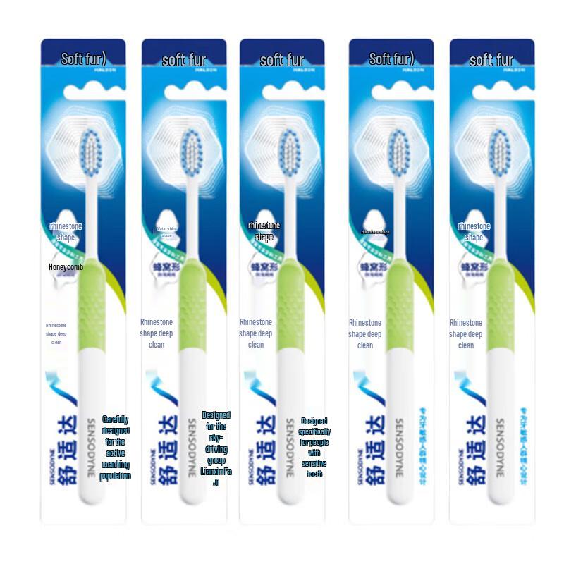 

Sensodyne Diamond Deep Clean Soft Toothbrush 5-Pack