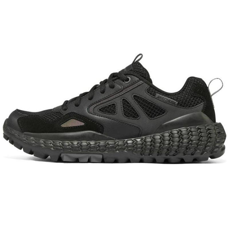 Skechers Monster Men Mesh Synthetic Low Top Running Shoes Black 237279-BBK 39.5