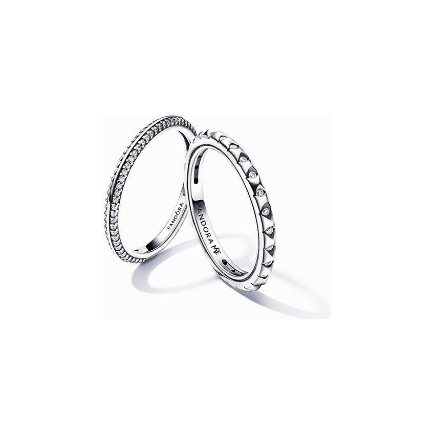 Pandora Me Series Progressively Set Ring Women ring Silver 192800C01