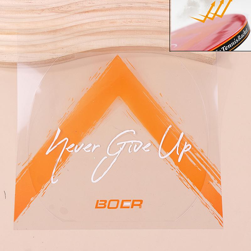 2/4/10Pcs Ping Pong Racket Rubber Protective Film Sticky Transparent Maintenance Cover Table Tennis Racket Protection Film