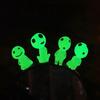 Hot 10pcs Miniature Landscape Decoration Glow in The Dark Princess Shaped Home Garden Decoration Ornament Glow in The Dark