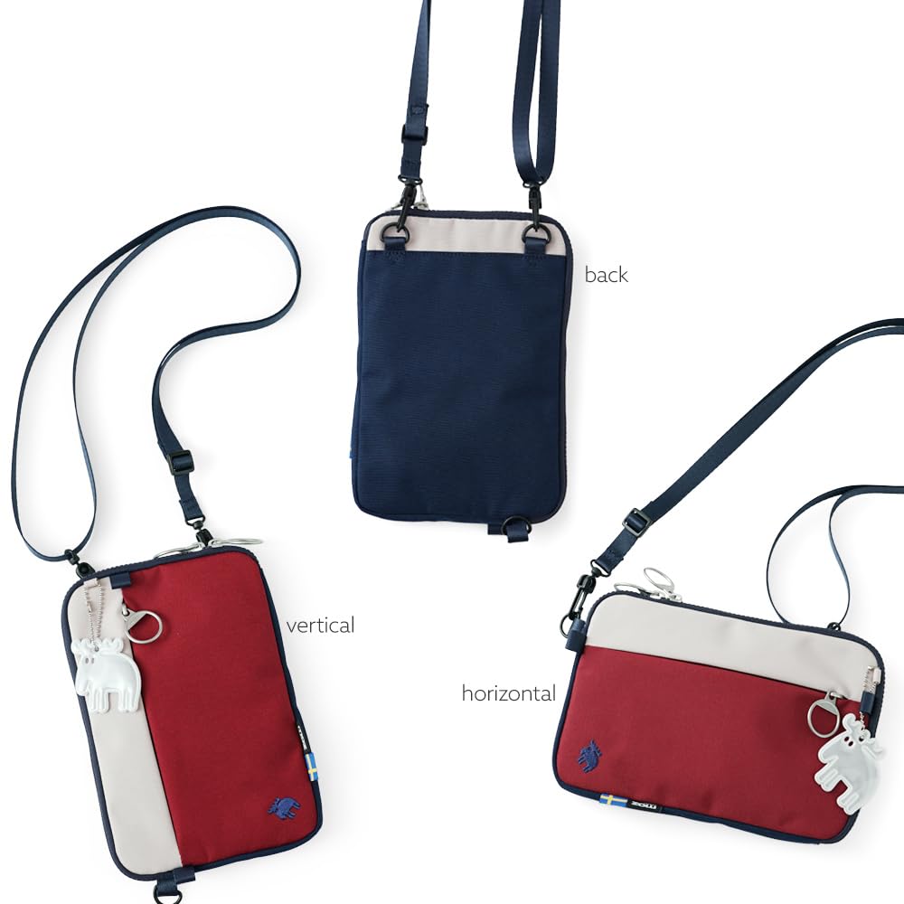 Sacoche Pochette Mini Shoulder Black [Mozu] Zzrk-03