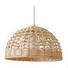 Rattan Lampshade Wicker Pendant Light Cover for Dining Room Restaurant Hotel