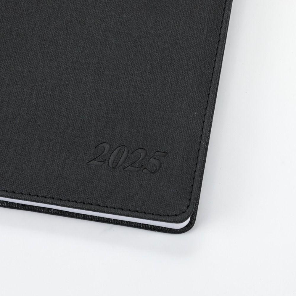 156 Pages 2025 Journal Notebooks Soft PU Cover 365 Days Notepad Business Notebook  Office