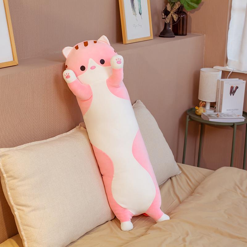 70/90/120CM Cartoon Animal Dinosaur Unicorn Cat Plush Toys Stuffed Soft Long Sleeping Pillow Dolls  Birthday Gift