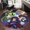 Personalized Code Geass Round Chair Office Rug - Perfect for Mat, Office Chair & More - Ideal Gift for Birthdays and Holidays