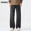 Mark Fairwhale Herren Loose Straight Patchwork Denim Jeans