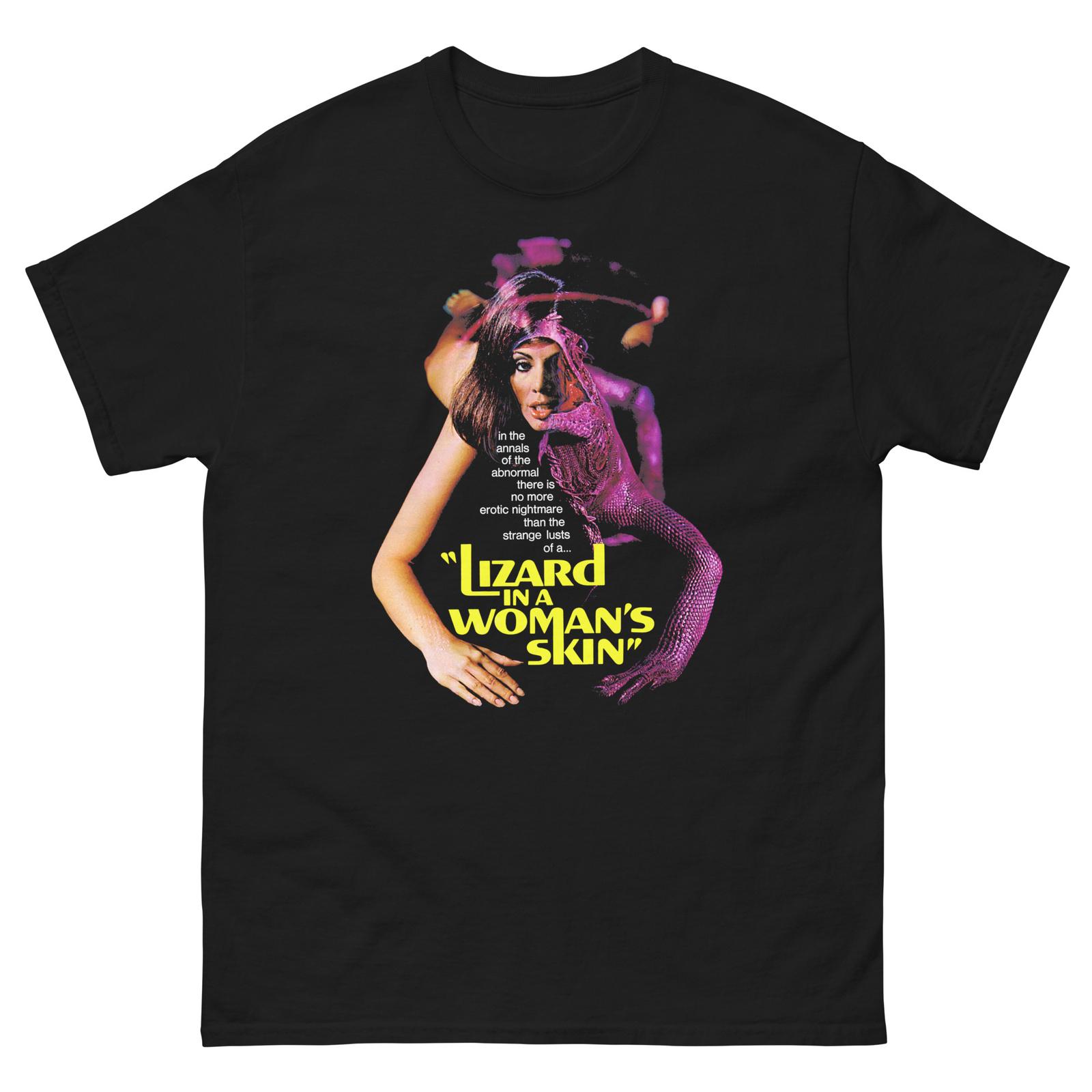A Lizard in a Woman’s Skin (1971) Lucio Fulci giallo t-shirt XXXXL