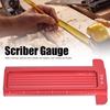 T Type Woodworking Scriber Gauge Aluminum Alloy Hole Ruler Carpenter Measuring Tool