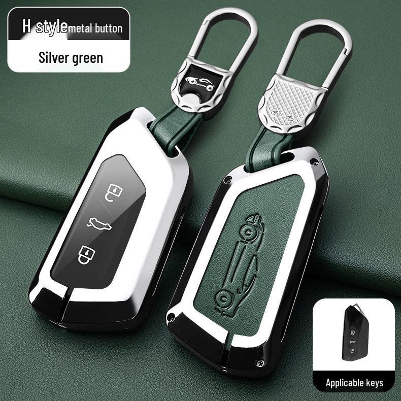 Metal Key Shell for Volkswagen Models: New Sagitar, Lavida Plus, Tayron, Tuon, Tiguan L, Bora, Magotan
