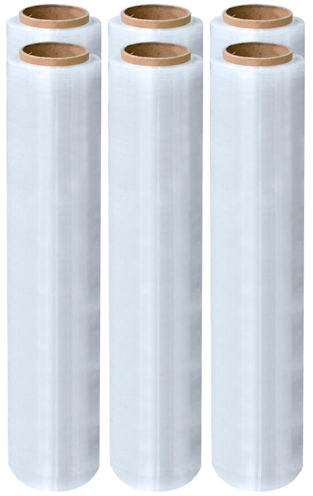 Stretch film 500mm x 300m roll Thickness 15micron 6 pieces Packing material Packing wrap Handy wrap [Yamazen] 15 (1 case)