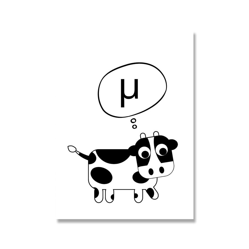 Funny Math Graph Posters and Prints Science Digital Canvas Painting  Kids Wall Art Pictures for Living Room Home Decor No Frame