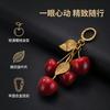 Cherry Bag Hanging Cherry Keychain Pendant Women'S Bag Fruit Pendant, Car Key Pendant