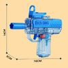 Transparent UZI Manual Water Gun Long Range High Pressure Squirt Blaster, Easy Fill Summer Pool Beach Water Fight Toy Party Gift
