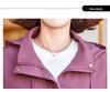 Mother's Spring/Autumn 2026 Jacket for Women: Stylish, Loose-Fit, Hooded Top for Middle-aged and Elderly