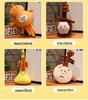 Brinquedo de Pelúcia de Instrumento Musical: Boneco Travesseiro de Zhongruan, Suona, Erhu, Guzheng, Piano Presente de Aniversário