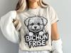 Tricou Bichon Frise, Tricou Cățel Drăguț, Cadou pentru Iubitorii de Căței, Îmbrăcăminte cu Rasa de Câine, Tricou Cățel Amuzant, Cadou pentru Stăpânul de Animale de Companie, Tricou cu Animale