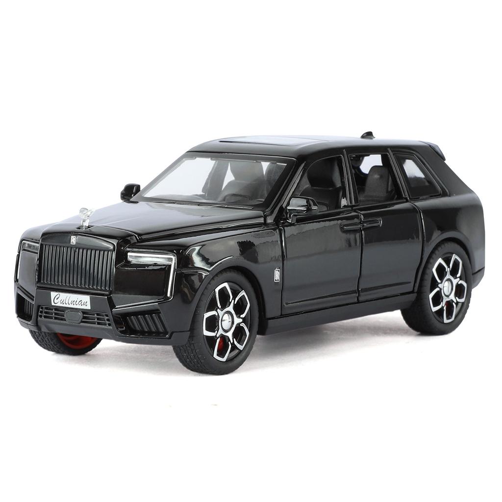 1/32 Rolls Royce SUV Cullinan 2025 Alloy Luxury Car Model Diecast Metal Off-road Vehicle Car Model Sound and Light Kids Toy Gift