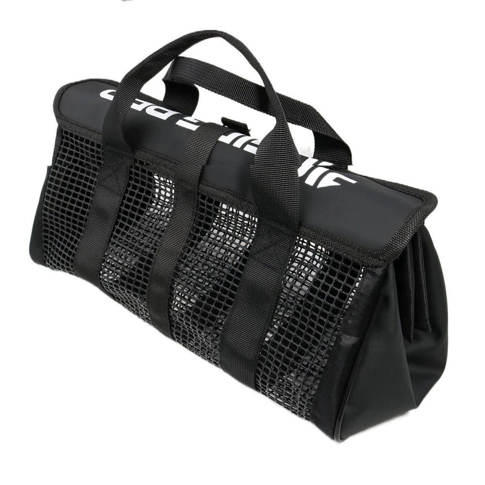 Metal Fishing Lure Bait Hooks Box Large Capacity Metal Jig Bag Fishing Jig Bag  Fishing Accessories