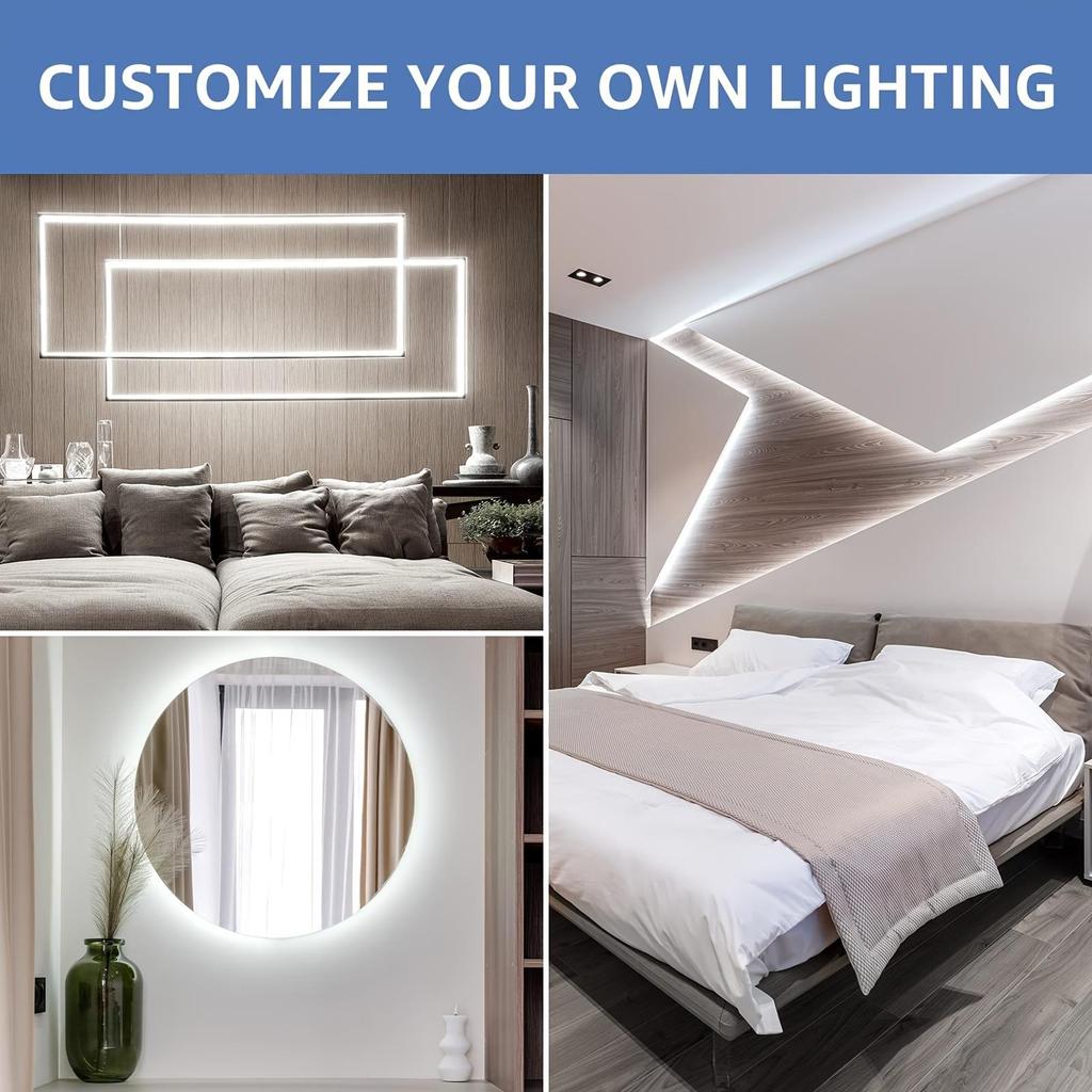 5V USB LED Strip Light in Multiple Colors - Flexible SMD 2835 Tape, Can Be Cut and Self-adhesive, Suitable for TV Backlight Cabinet Home Lighting