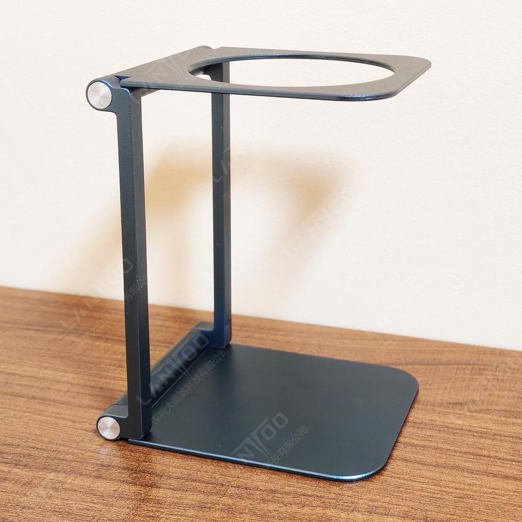 Faltbarer Kaffeemaschinenständer aus Aluminiumlegierung - Tragbar, leicht, Metallregal für mehrere Modelle zur Verwendung im Freien.