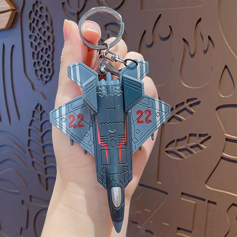 Mini Drone Keychain Creative Cartoon Aircraft Pendant Bag Charm Backpack Hanger Unique Tech Gift for Kids Teens