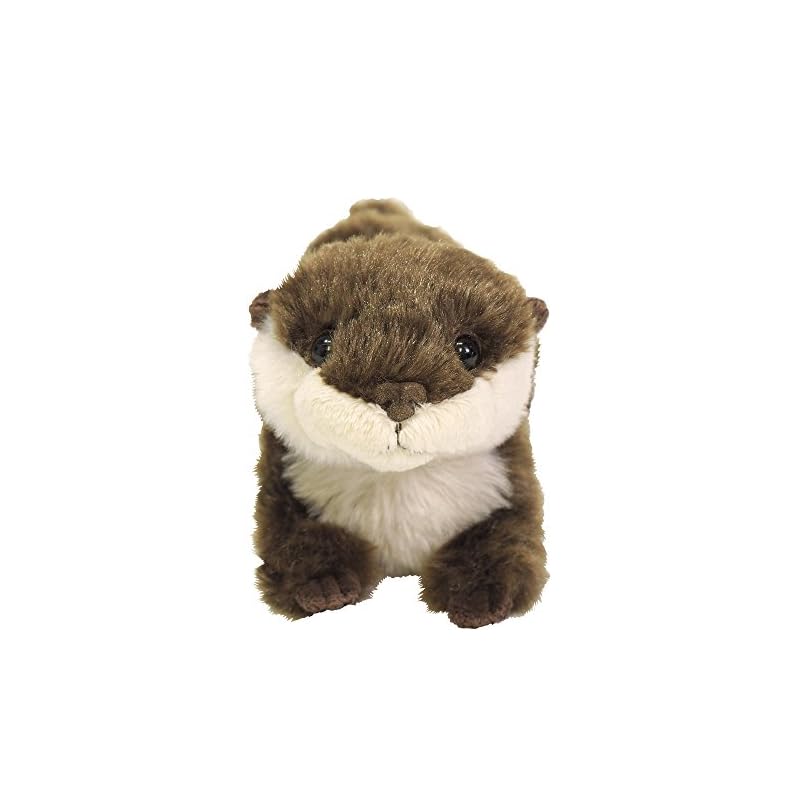 SunLemon Fluffy Otter Plush Toy, Brown, Small, 8 x 9 x 26 cm, P-4782