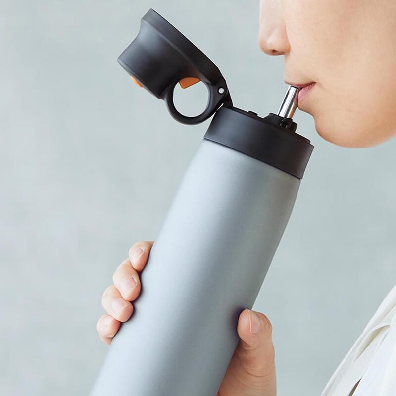 Tiger MCS-A050 500ml Stainless Steel Straw Thermos