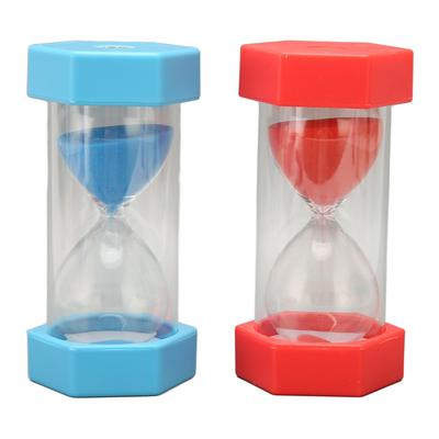 2 Stück Sanduhr 45 Minuten Sanduhr Sanduhr Timer für Kinderspiele Klassenzimmer Zuhause Küche Büro