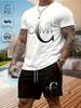 Conjunto de Camisetas de Verano para Hombre con Estampado Calvin