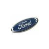 Per Emblema Ford Ovale Blu/Cromo 145x 60mm Emblema Anteriore/Posteriore Focus Mondeo Transit