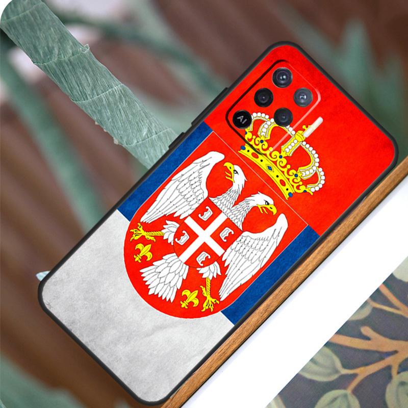 Flagge von Serbien Serbisch für OPPO A58 A78 A98 A54 A74 A94 A16 A76 A96 A5 A9 A52 A72 A79 A53S A15 A17 A57 A77 Fall