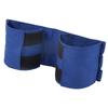 Wheelchair Footrest Non?Slip Adjustable Leg Restraint Strap Seat Belt (Blue Average Size)