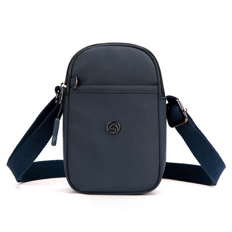 Damentasche Sommer neu einfarbig Nylontasche urban schlicht kleine Tasche lässig leicht Schulter Umhängetasche Damen