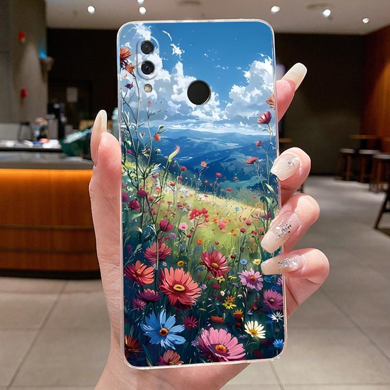 Casing For Huawei Y9 2019 Case Cover JKM-LX2 JKM-LX1 Aesthetic Luxury Cute Cool Boys Girls Silicone Phone Case Transparent Shell