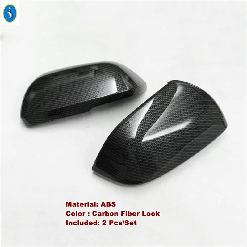 ABS Auto Door Pull Doorknob Handle / Rearview Mirror Cap Cover Trim For VW Volkswagen Atlas / Teramont 2017 - Accessories