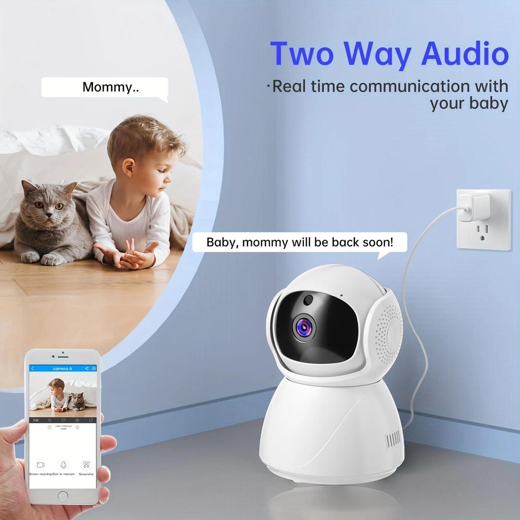 1080P HD Wireless WIFI Camera PTZ IP CCTV Security Protector Surveillance Camera Smart Auto Tracking Baby Monitor Two Way Audio