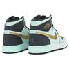 Jordan 1 Retro High GS Miętowa Pianka Antracyt Metaliczne Złoto 332148-300