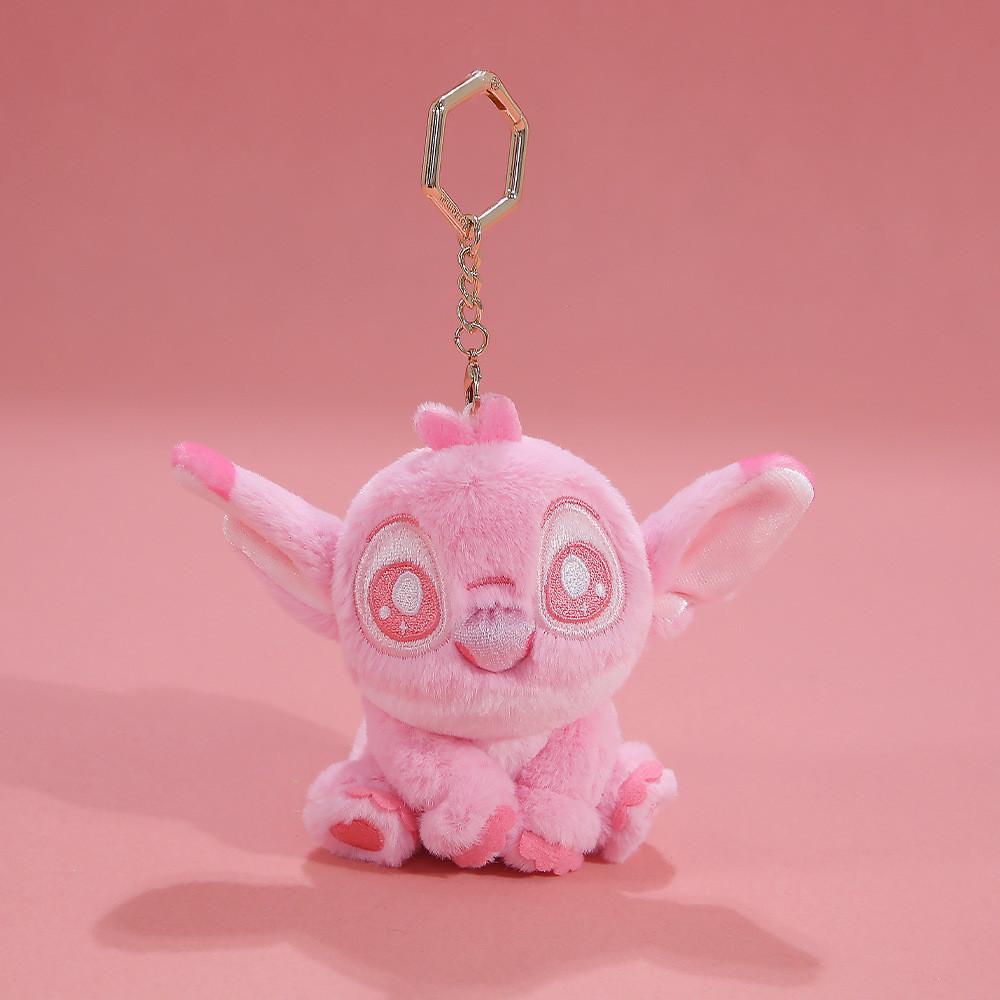 

Stitch Plush Keychain With Bubble Water Inspired Design For Collectors And Giftgiving Strawberry