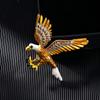 Fashionable and High-end Retro Eagle New Cute Animal Color Bird Brooch
