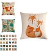 Versatile 18'' Cartoon Fox Pillow Case Cushion Cover For Stylish Living Spaces
