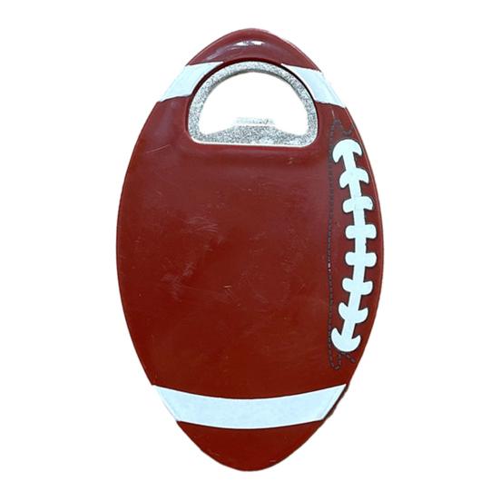 Rugby Øloplukker, Plastik Coaster Kapselåbner, Varmeisolerende Måtte med Metalåbner, Gave til Sportsfans
