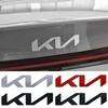 Metall Auto Fronthaube Heck Emblem Abzeichen Aufkleber für KIA Logo K5 K3 K7 Sportage 4 Rio 3 KX3 Picanto Ceed Soul Forte Optima Stinger