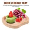 Tray Wood Snack Food Craft Pendant Multipurpose Kitchen Tableware Fruits Storage Plate Gadgets Loaf Pan