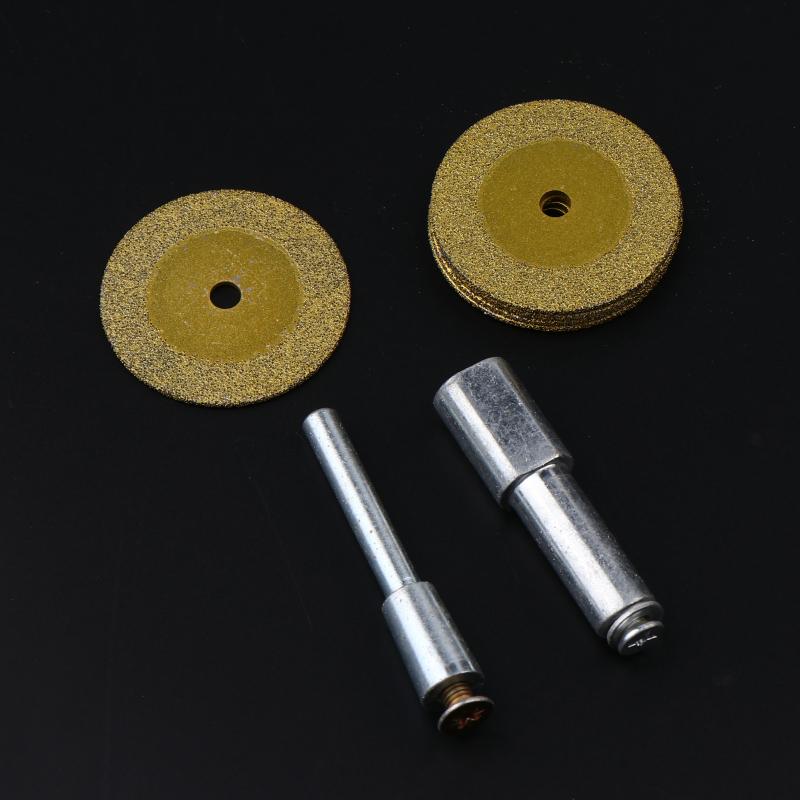 5/6Pcs 40Mm Mini Cutting Disc For Marble Andjade Cutting Accessories Diamond Grinding Wheel Circular Saw Blade