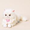 Peluche Gatto Tessuto Morbido a Pelo Corto con Design Animale Carino per Bambini e Collezionisti