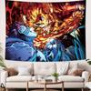 Tapeçaria Legal Quente Anime Demon Slayer Popular Decoração de Quarto Tapeçaria de Parede Sala de Arte Decoração de Casa Arte de Parede Decoração