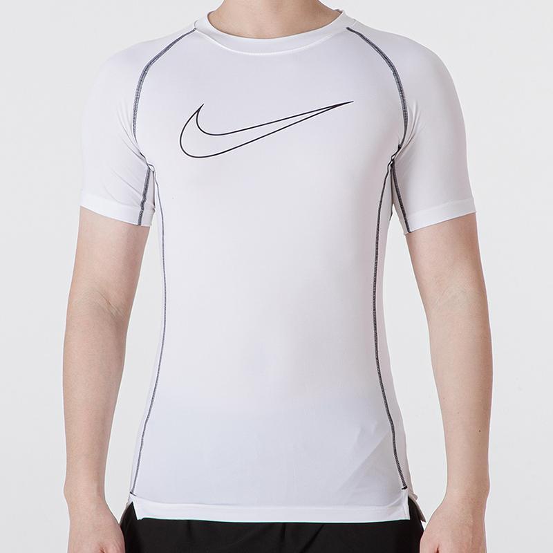 Nike Quick-Dry Short Sleeve T-Shirt Quick-Dry Knitted Shorts Sports Set Men Sports Set DD1918-010+DD1993-100
